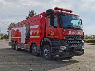 奔馳18噸泡沫消防車發往廣東 奔馳18噸泡沫消防車發往廣東