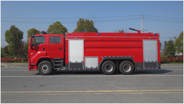 國六  16噸后雙橋泡沫消防車