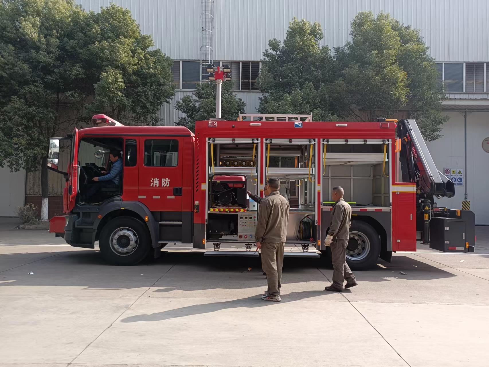 搶險救援消防車（德國曼）